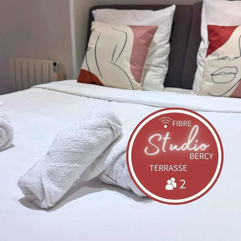 아파트 Studio Bercy - Terrasse - 파리 프랑스